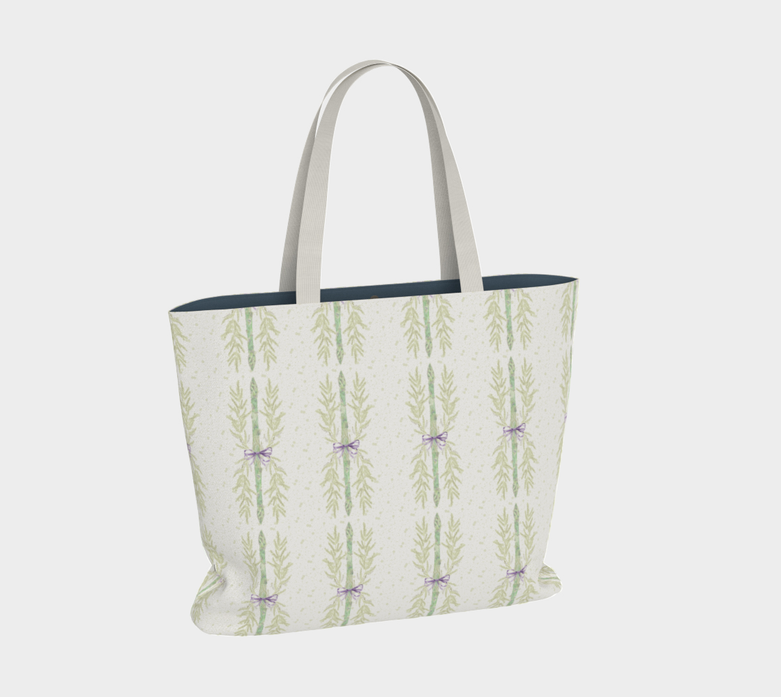Large Asparagus Tote