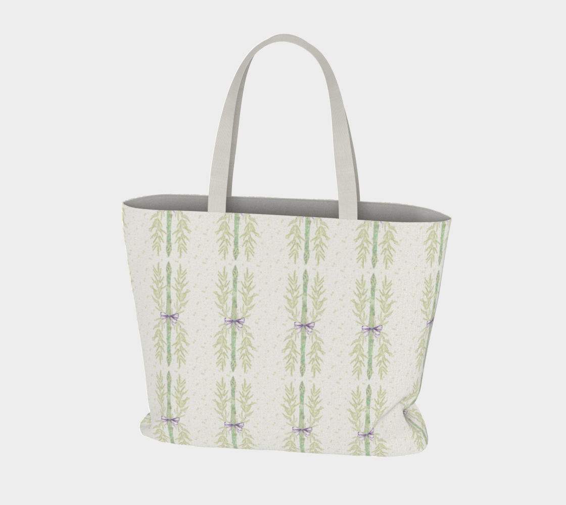 Large Asparagus Tote