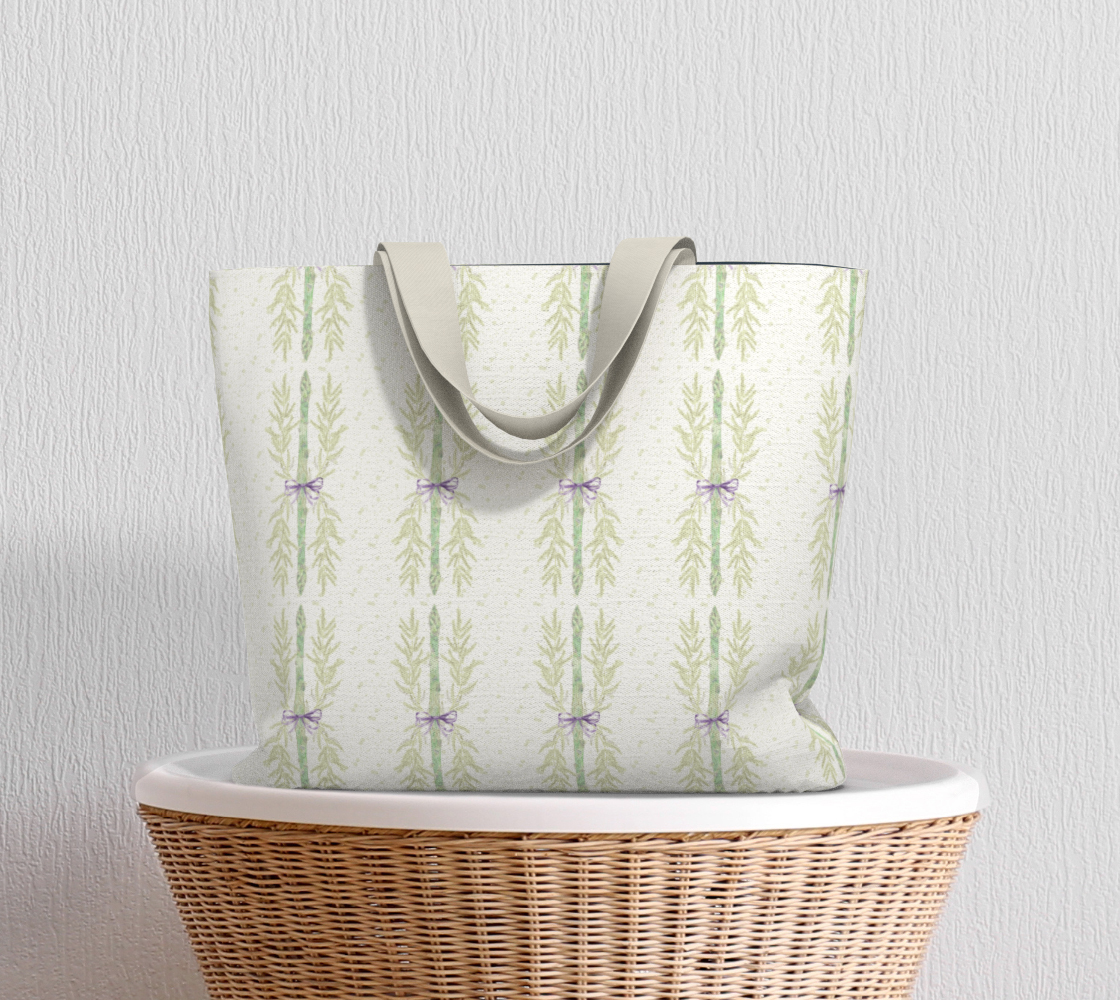 Large Asparagus Tote