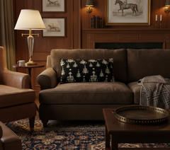 MURANO Chandelier print  GOLD/BLACK