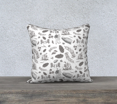 muskoka toile pillow