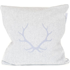 Antlers Merino Wool Throw Pillow.